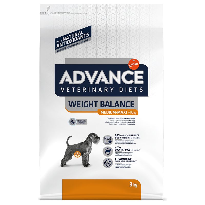 Zooplus Advance Veterinary Diets Weight Balance Medium/Maxi Crocchette per cane Negozio