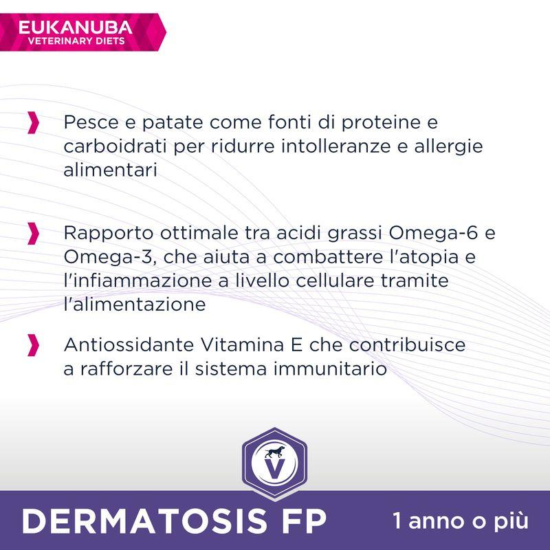 Zooplus Eukanuba Veterinary Diets Dermatosis FP Crocchette per cani Nuovo