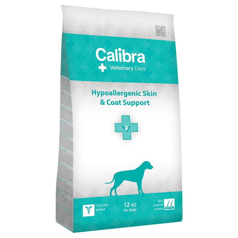 Zooplus Calibra Veterinary Diet Dog Hypoallergenic Skin & Coat Salmone per cane