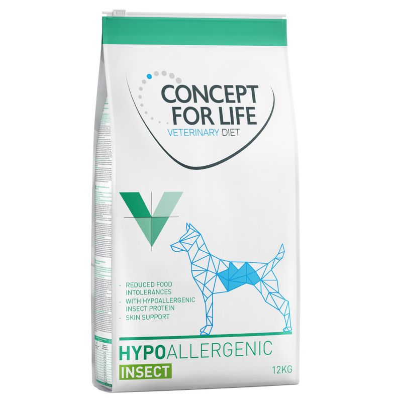 Zooplus Concept for Life Veterinary Diet Hypoallergenic Insect Crocchette per cani Promozione Limitata