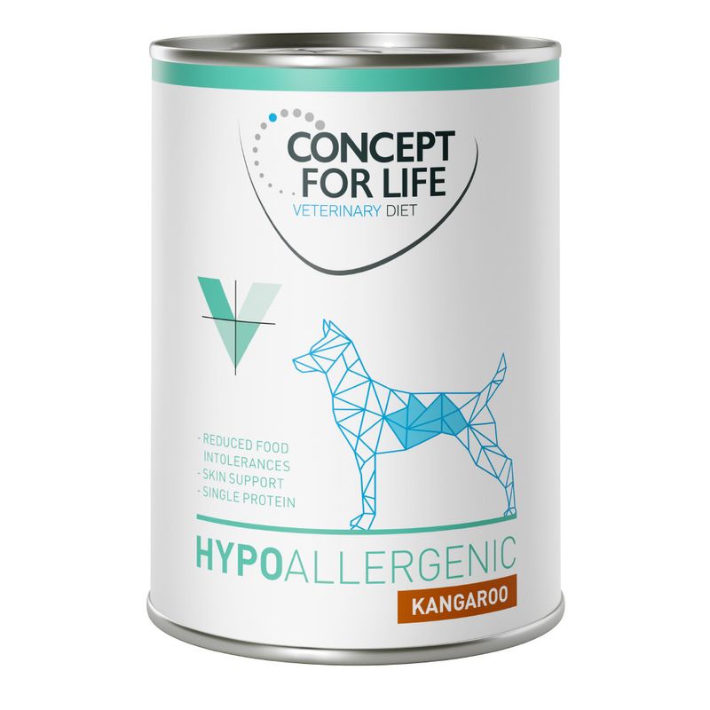 Zooplus Concept for Life Veterinary Diet Hypoallergenic Canguro umido per cane