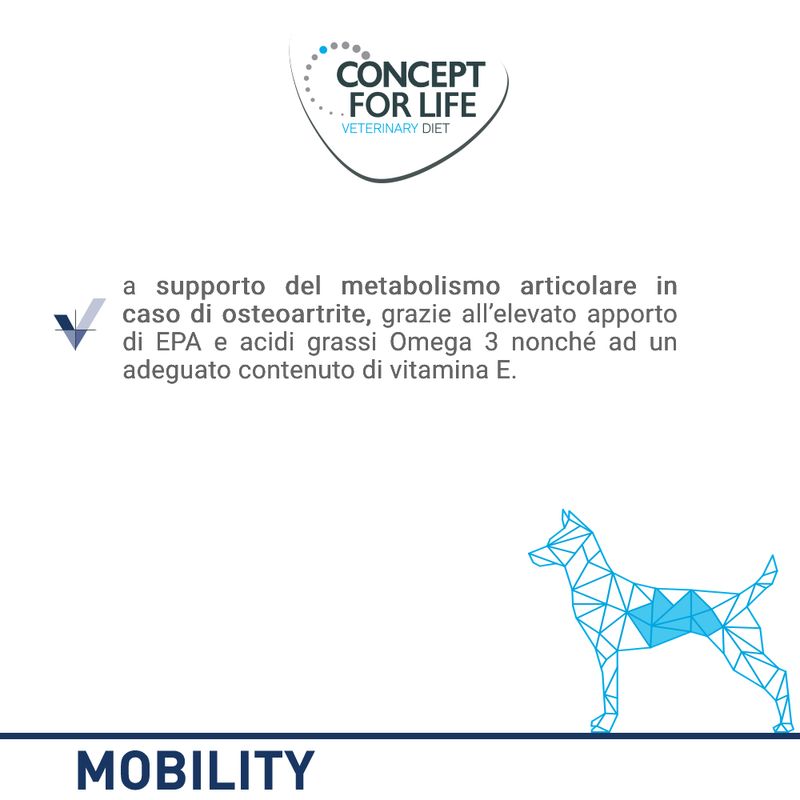 Zooplus Concept for Life Veterinary Diet Mobility Crocchette per cane Sconto