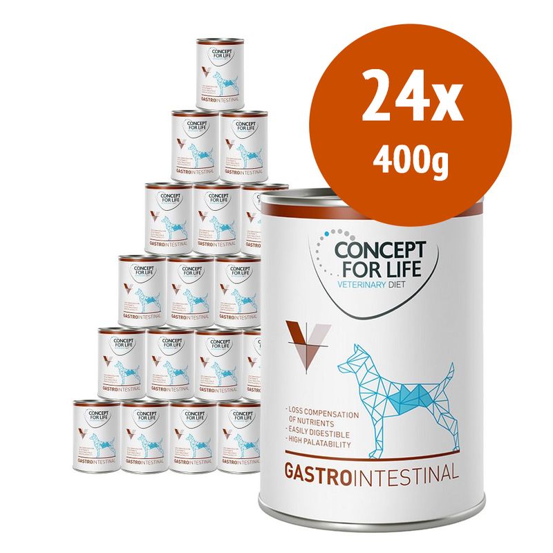 Zooplus Multipack risparmio Concept for Life Veterinary Diet 24 x 400 g