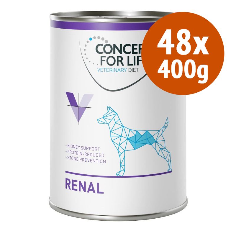 Zooplus Concept for Life Veterinary Diet 48 x 375/400 g Umido per cani
