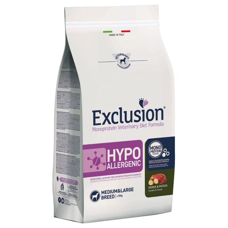 Zooplus Set prova misto Exclusion Diet Hypoallergenic secco + umido Offerte giornaliere