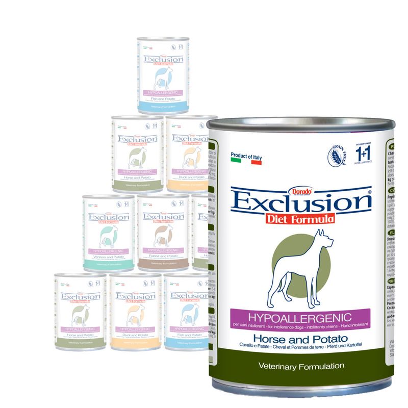 Zooplus Exclusion Diet Hypoallergenic Pacco misto 12 x 400 g Saldi