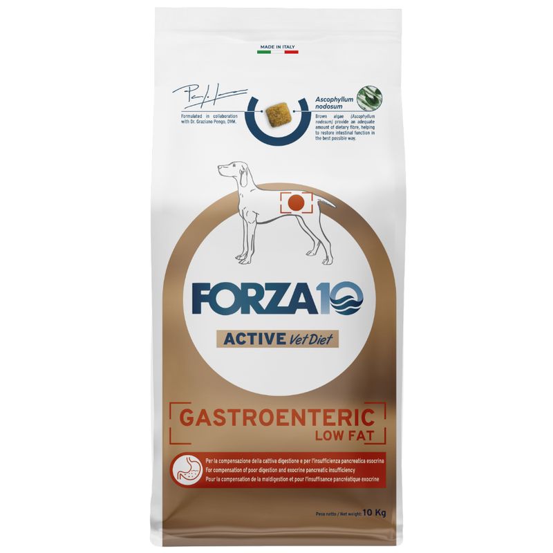 Zooplus Forza10 Active Line Gastroenteric Low Fat Crocchette cane Saldi Di Fabbrica