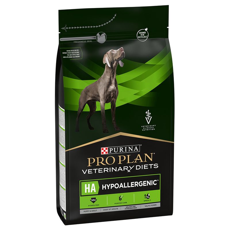 Zooplus PURINA PRO PLAN Veterinary Diets HA Hypoallergenic Crocchette per cane In Saldo