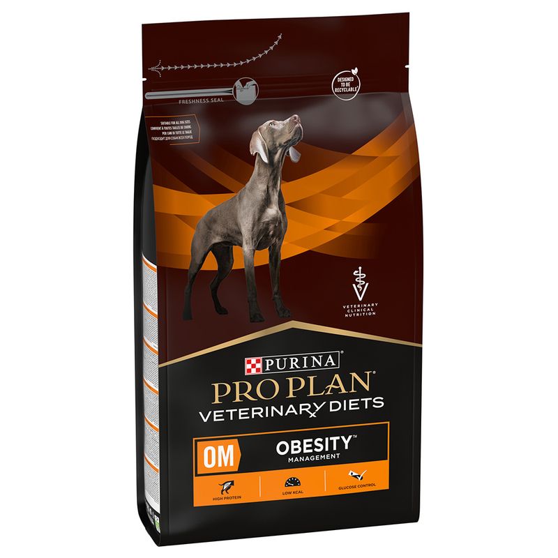 Zooplus PURINA PRO PLAN Veterinary Diets OM Obesity Management Crocchette per cane Nuovo