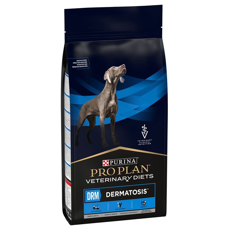 Zooplus PURINA PRO PLAN Veterinary Diets DRM Dermatosis Crocchette per cane Vendita
