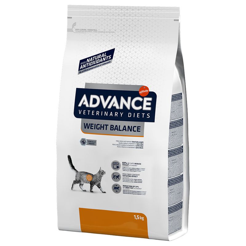 Zooplus Advance Veterinary Diets Weight Balance Crocchette gatto Novità