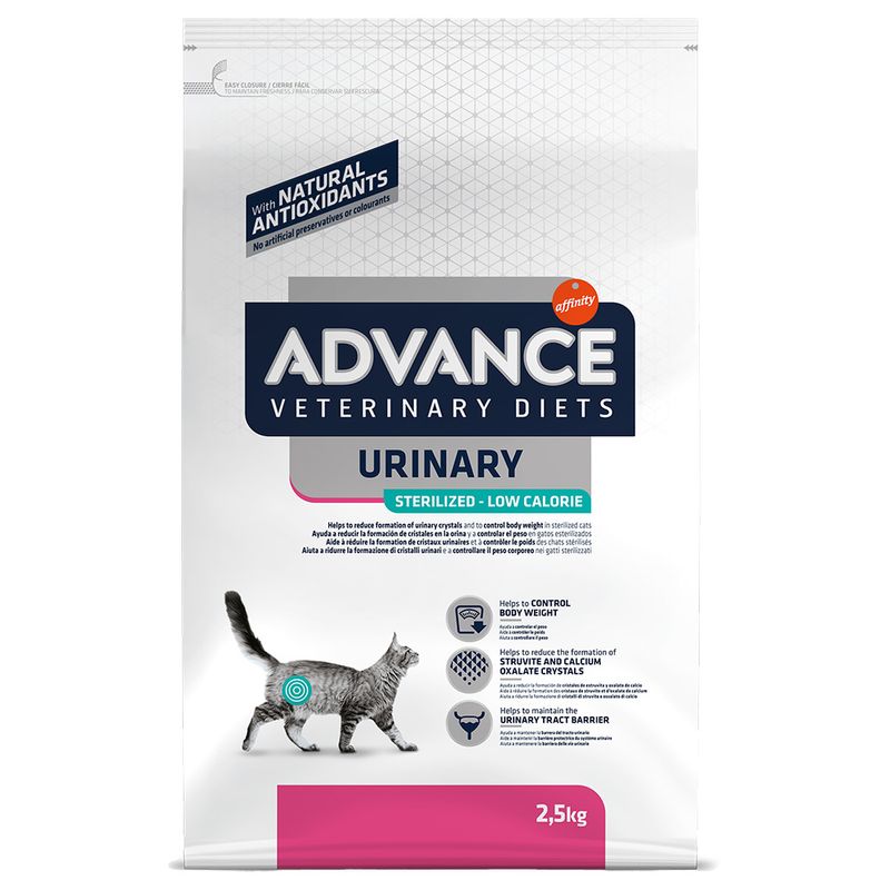 Zooplus Advance Veterinary Diets Cat Urinary Sterilized Low Calorie Crocchette gatto 2025