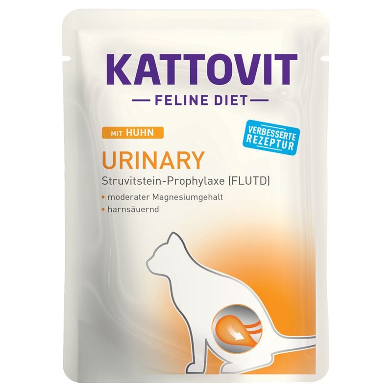 Zooplus Kattovit Urinary Buste 12 x 85 g Alimento umido assortito per gatti Nuovo