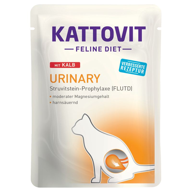 Zooplus Kattovit Urinary Buste 12 x 85 g Alimento umido assortito per gatti Nuovo