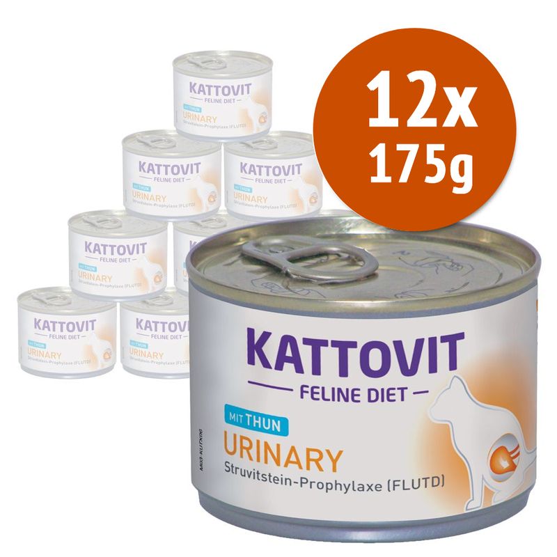 Zooplus Kattovit Urinary Calcoli Struvite 12 x 185 g Alimento umido per gatti