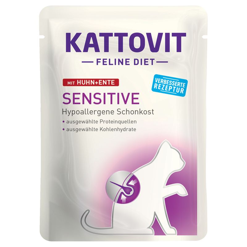 Zooplus Kattovit Sensitive Buste 6 x 85 g Alimento umido per gatti Negozi Online