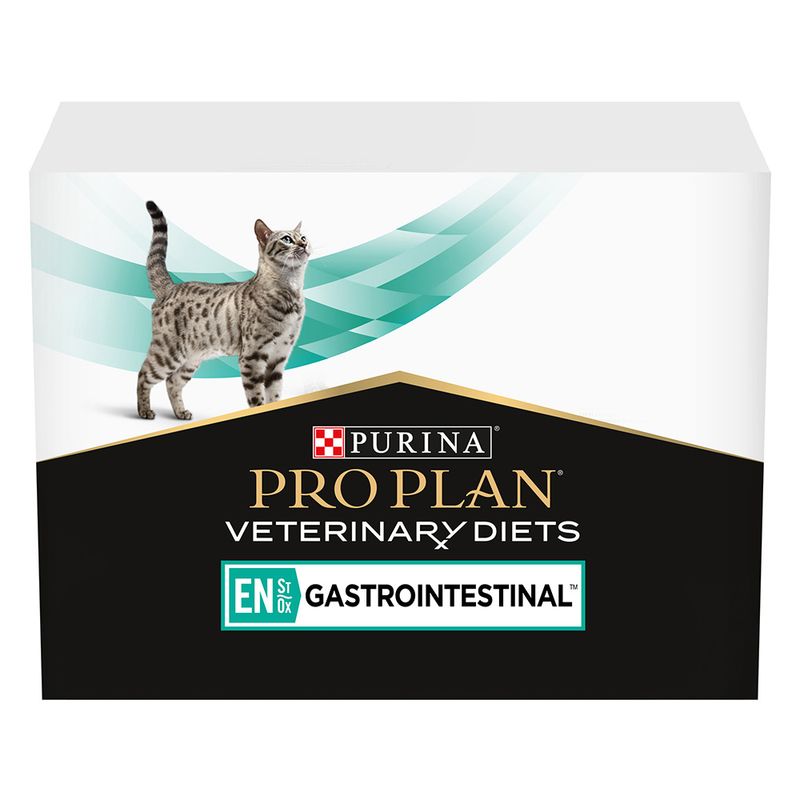 Zooplus Purina Pro Plan Veterinary Diets Feline EN ST/OX Gastrointestinal Salmone