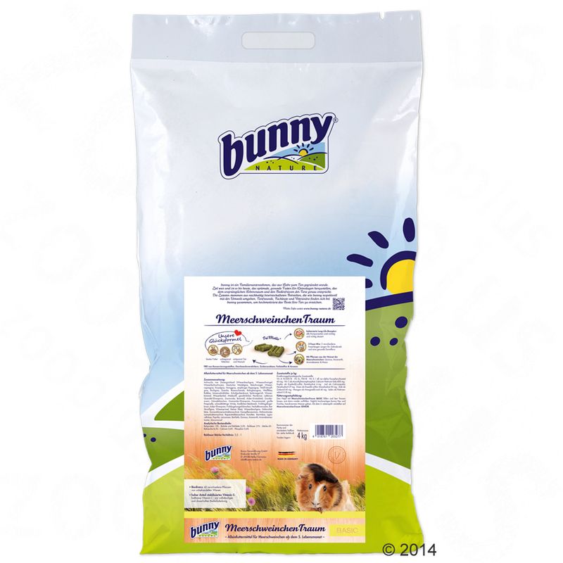 Zooplus Bunny Sogno BASIC Mangime per porcellini d'India Acquista Ora