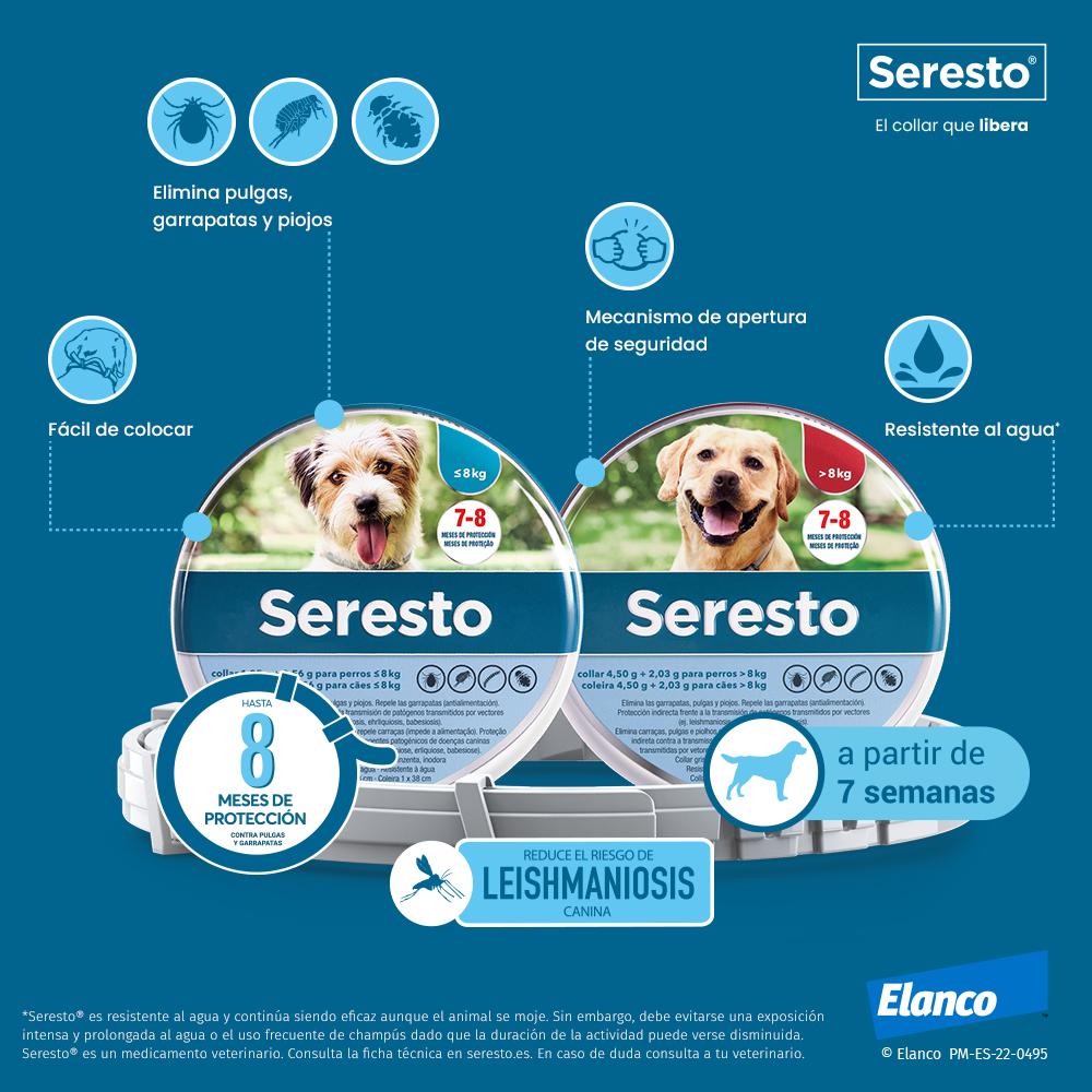 Miscota Seresto Collare Antiparassitario per Cani <8 Kg Hotsell