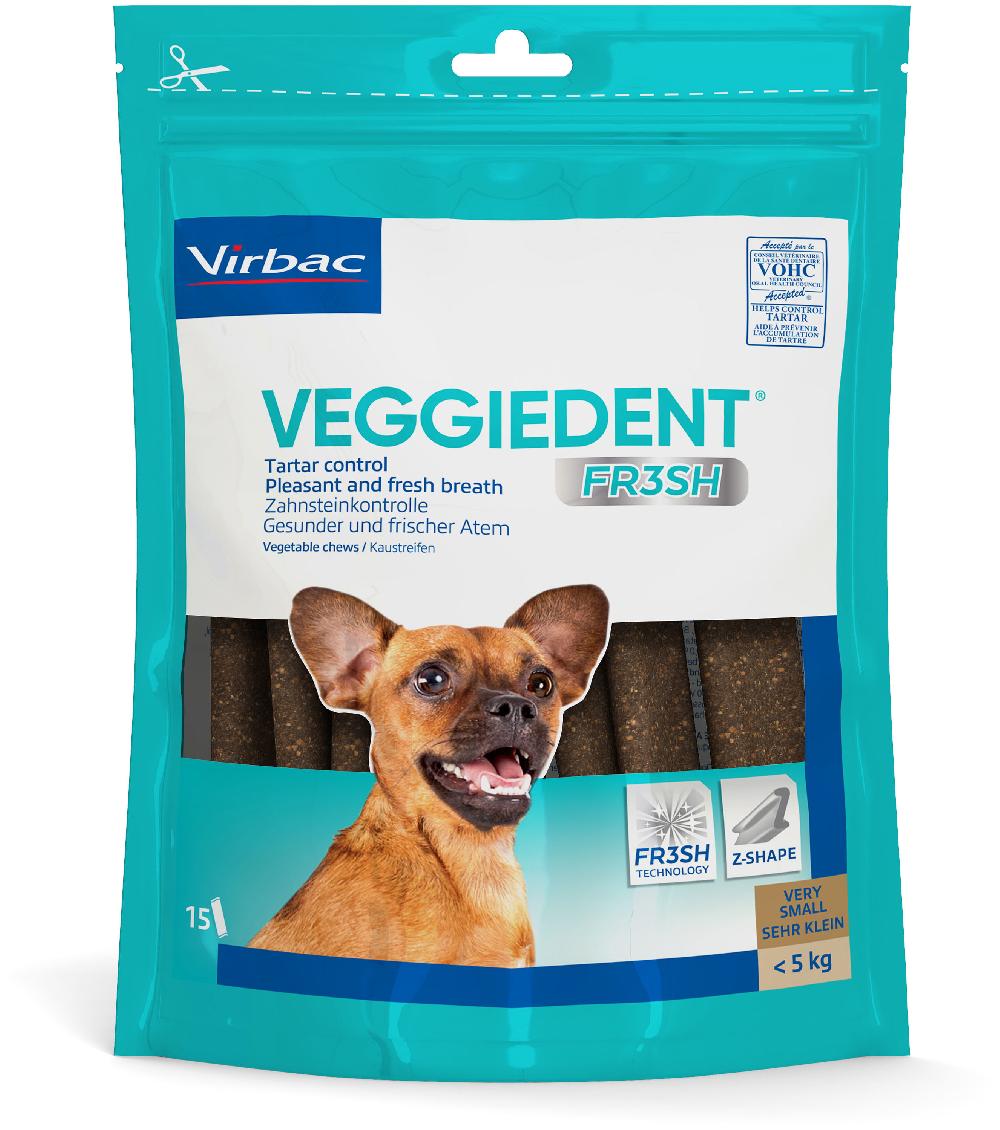 Miscota Virbac VeggieDent Fresh per i problemi di bocca nei cani Vendita Economica
