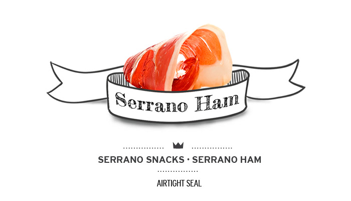Miscota Mediterranean Natural Serrano Snacks di Jamon Serrano In Linea