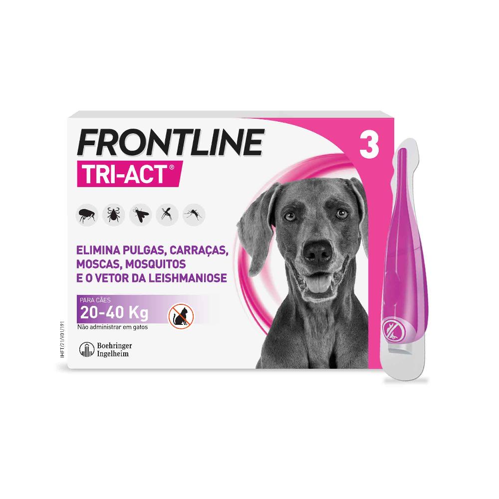 Miscota Frontline Pipette Tri Act per Cani Grande Taglia 20-40 Kg Prezzo Ridotto