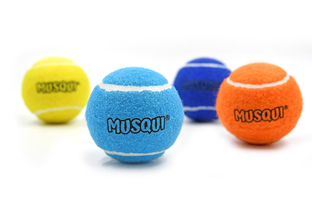 Miscota Musqui Pallina da tennis gialla per cani Economico