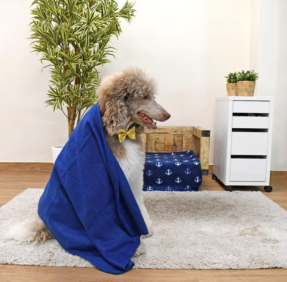Miscota Musqui Tappeto extra morbido per cani blu navy I Più Venduti