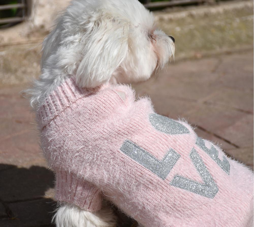 Miscota Nayeco Maglione a maglia Silver Love Vendita