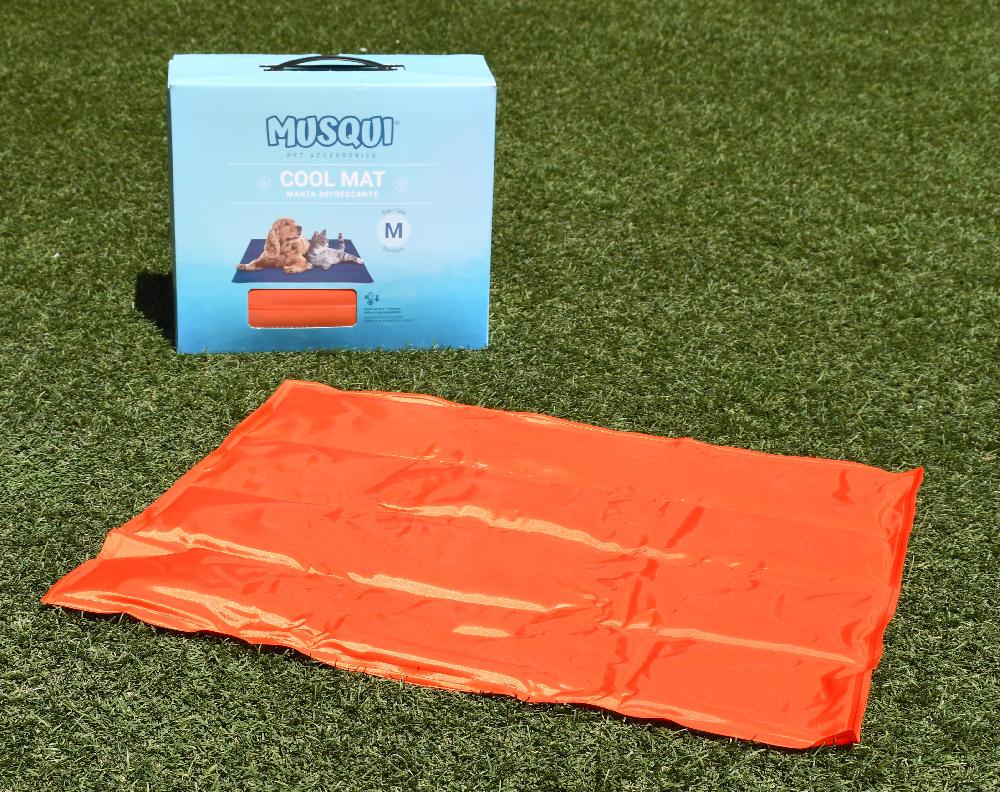 Miscota Musqui Coperta rinfrescante arancione per cani e gatti Offerta speciale della fabbrica