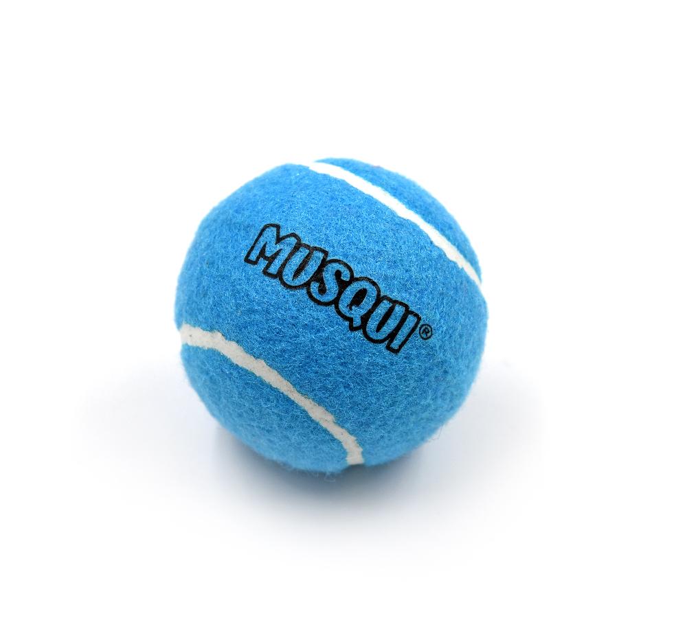 Miscota Musqui Pallina da tennis turchese per cani