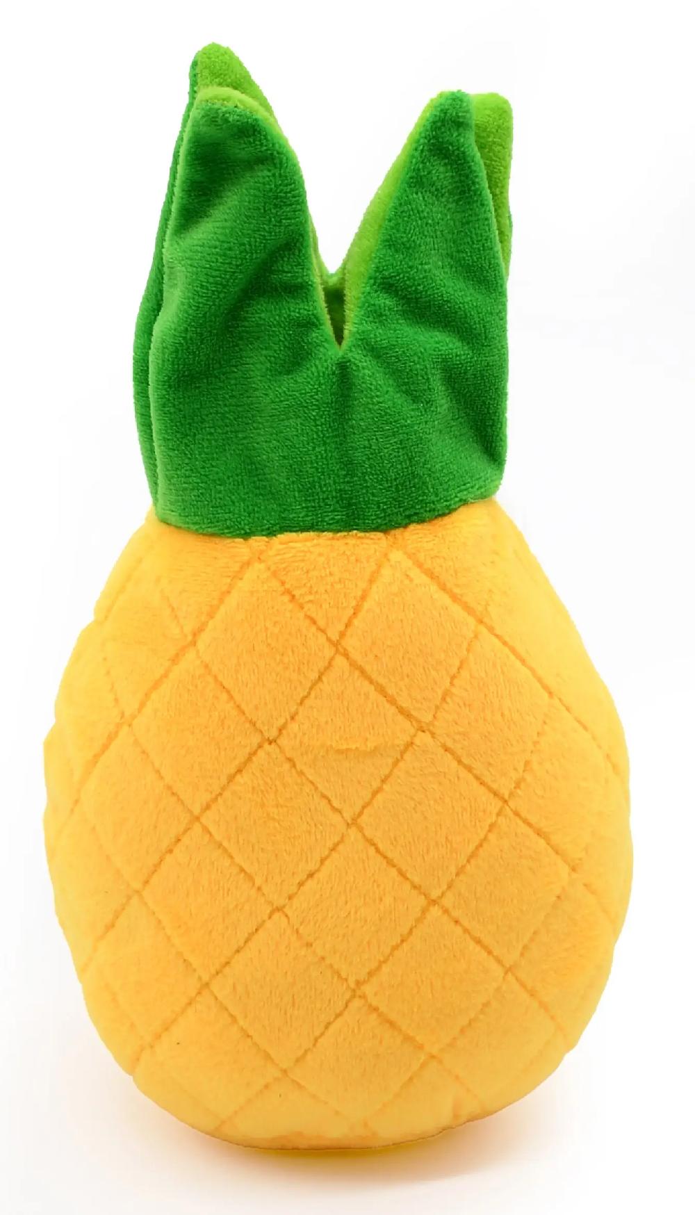 Miscota Musqui Dolce peluche ananas sorridente con suono per cani
