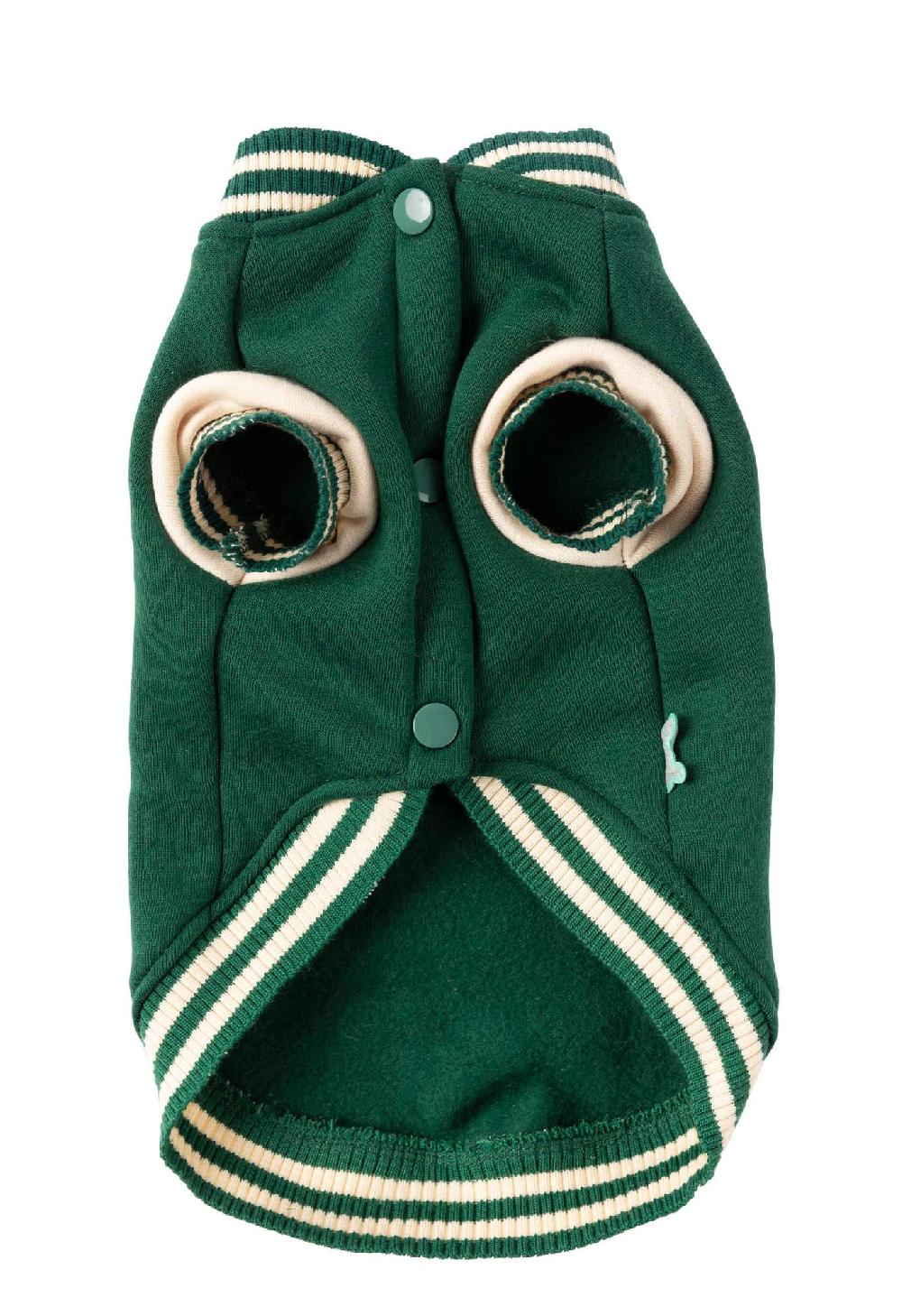 Miscota FuzzYard Giacca Letterman Verde Vendita Calda