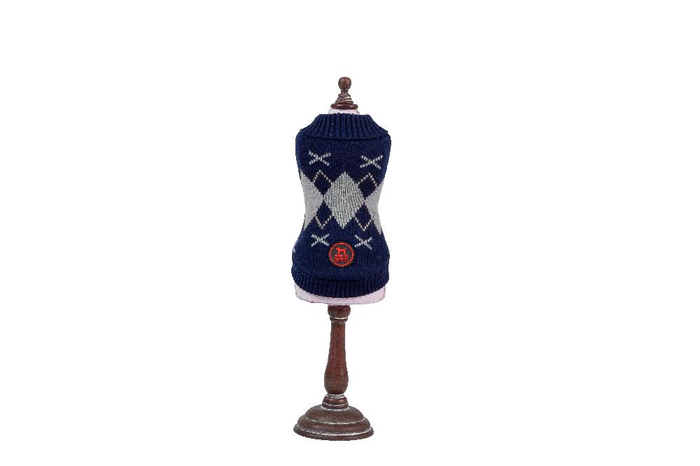 Miscota Freedog Maglione Blu Diamante Moda