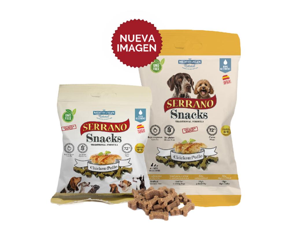Miscota Mediterranean Natural Serrano Snacks di Pollo