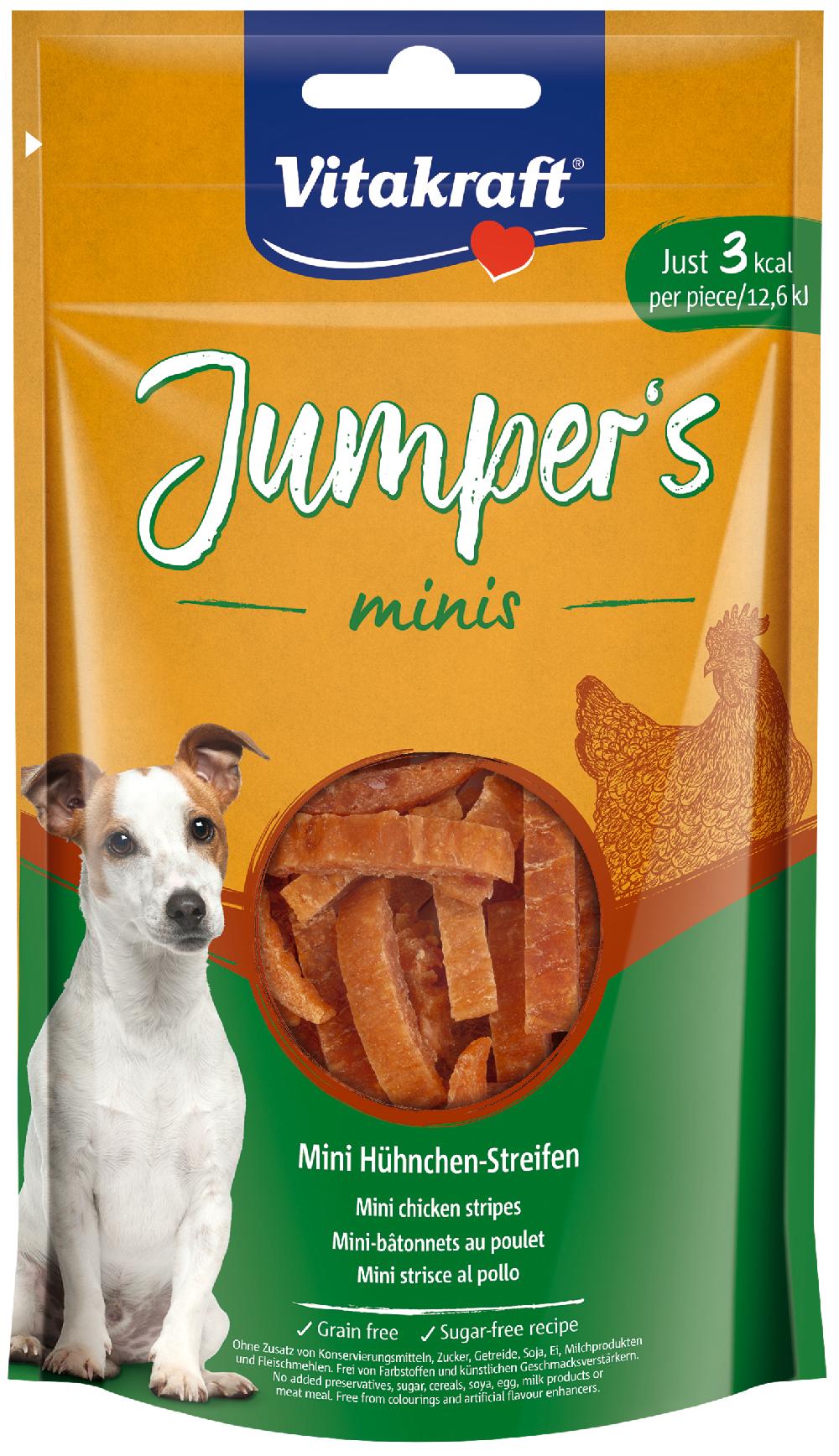 Miscota Vitakraft Jumper's Minis Fette di Pollo