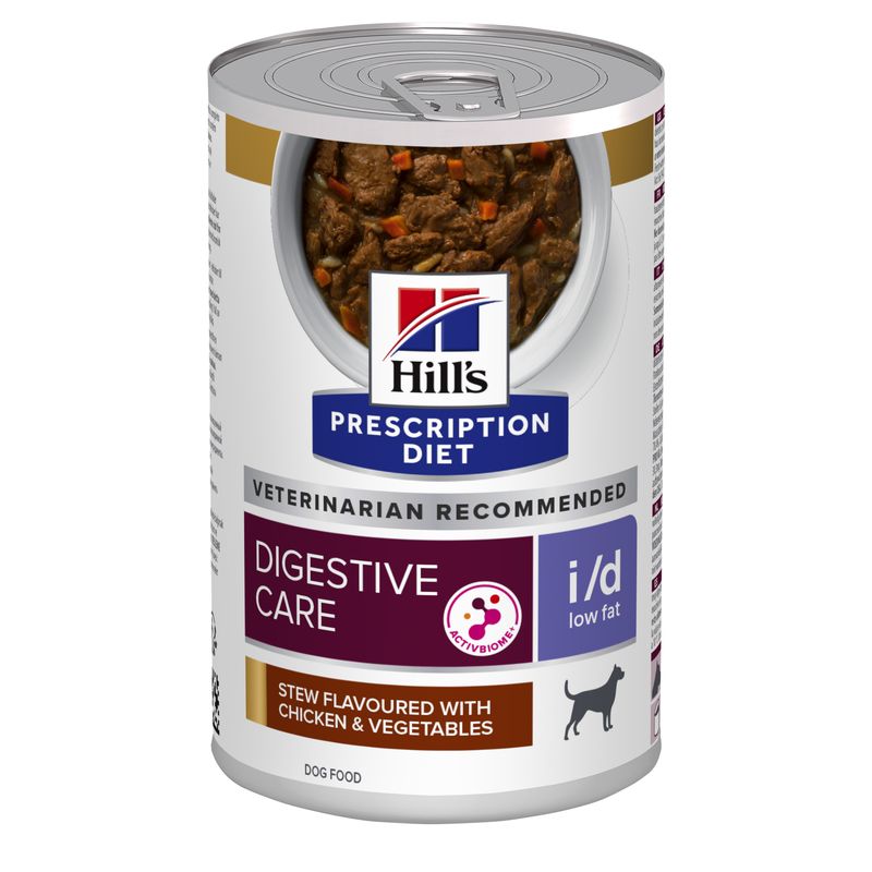 Miscota Hill's Prescription Diet Canine i / d Low Fat pollo e verdure Offerte