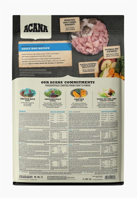 Miscota Acana Adult Dog (Chicken & Greens)