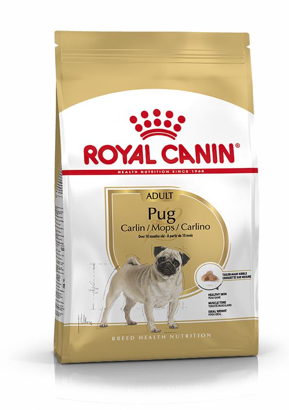 Miscota Royal Canin Cibo Secco per Cani Pug Adult Soddisfazione Garantita