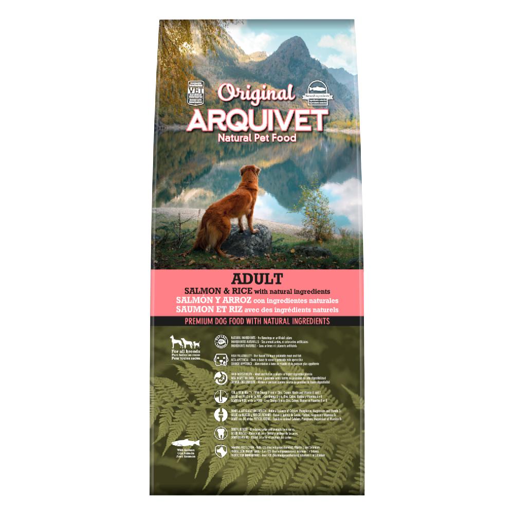 Miscota Arquivet Cane Original Adult Original Adult Salmone e Riso Prezzo Ridotto