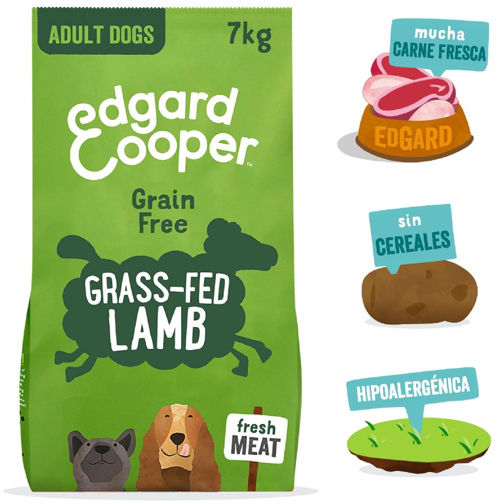 Miscota Edgard & Cooper Adult Senza Cereali Con Agnello Fresco Presa