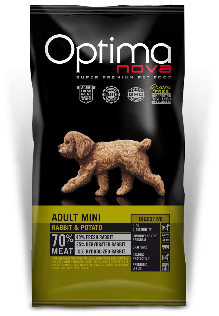 Miscota Optimanova Cibo Secco Adult Mini Coniglio e Patata Outlet