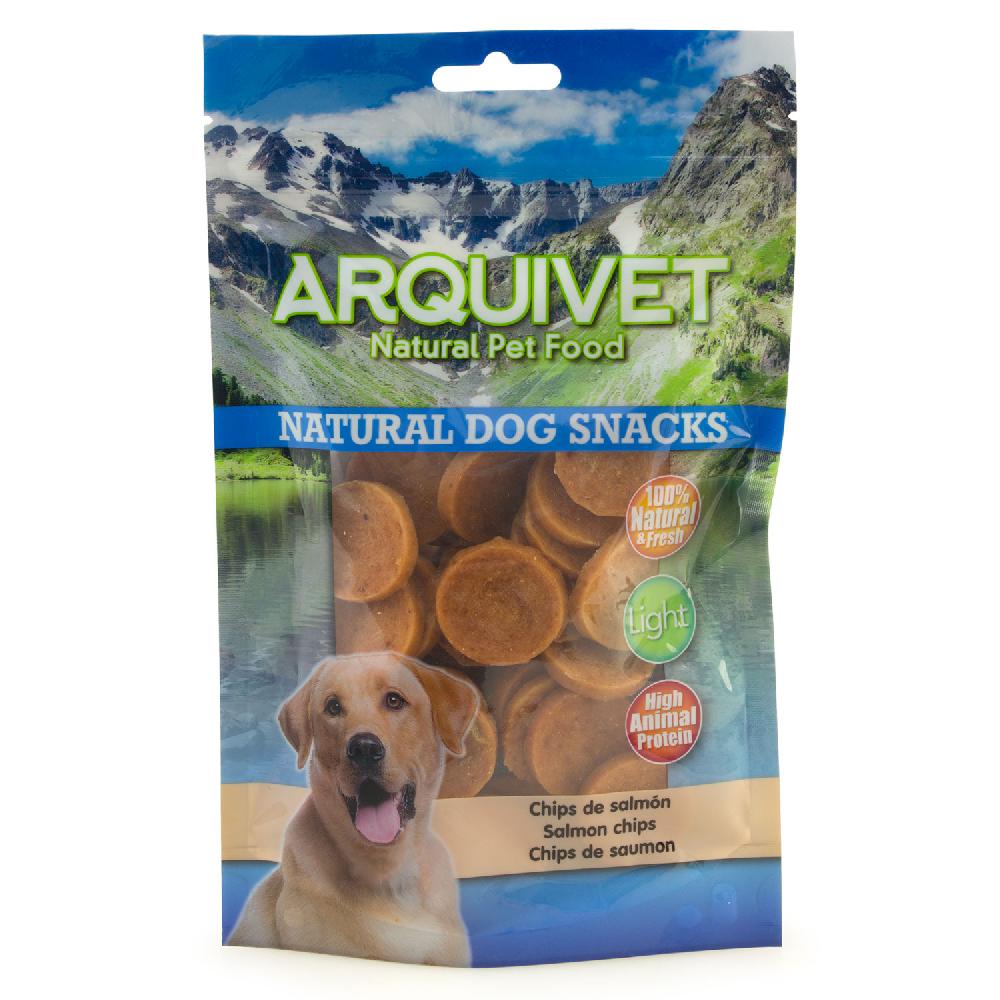 Miscota Arquivet Snack Naturale per Cani Chips di Salmone In Vendita