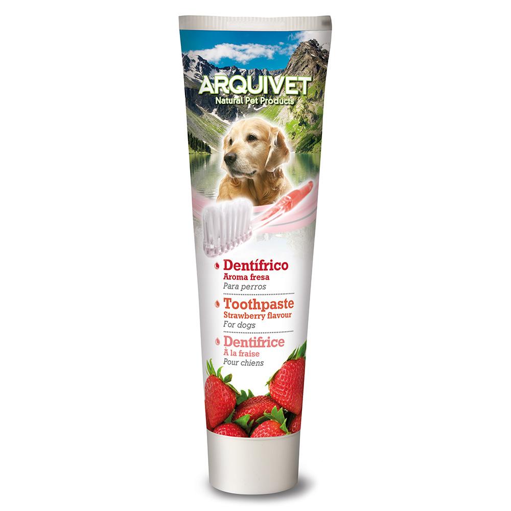 Miscota Arquivet Dentifricio alla Fragola per Cani