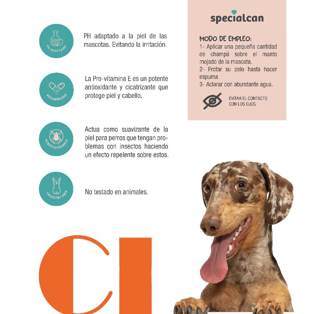 Miscota Specialcan Shampoo Antiparassitario Repellente