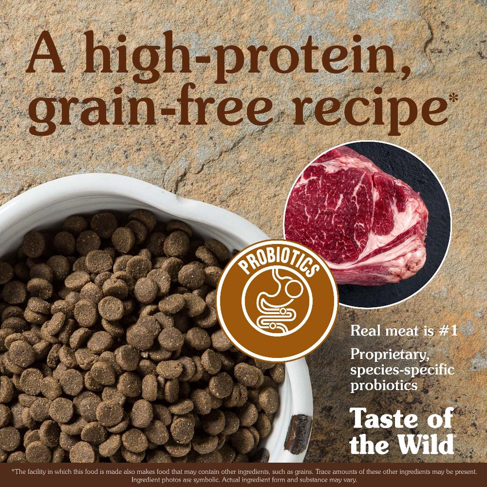 Miscota Taste of the Wild High Prairie Cibo per Cani con Arrosto di Bisonte e Cervo Affare Del Giorno