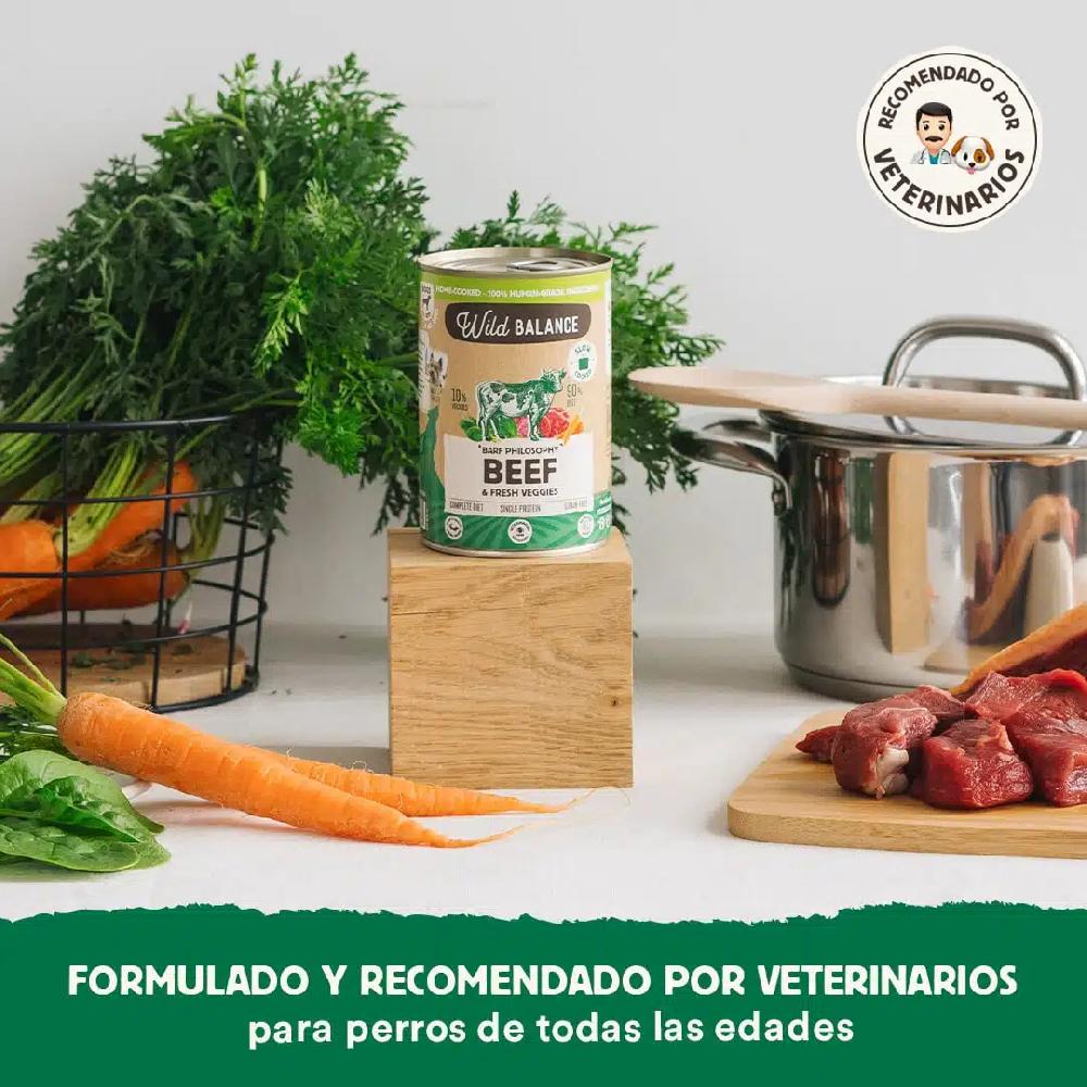 Miscota Wild Balance Menu Completo di Vitello per Cani Moda