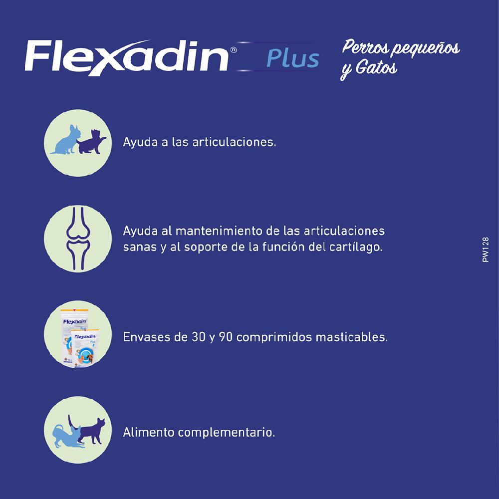 Miscota Vétoquinol Flexadin Plus per Piccoli Cani e Gatti Qualità