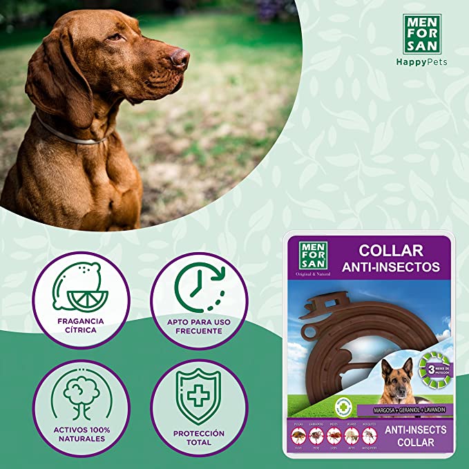 Miscota Men For San Collare Repellente Naturale