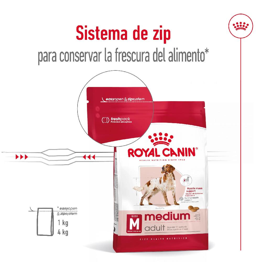 Miscota Royal Canin Medium Adult Cibo per cani adulti di razza media Qualità